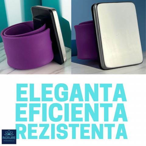 Bratara Magnetica din Silicon pentru frizerie, mov [6]