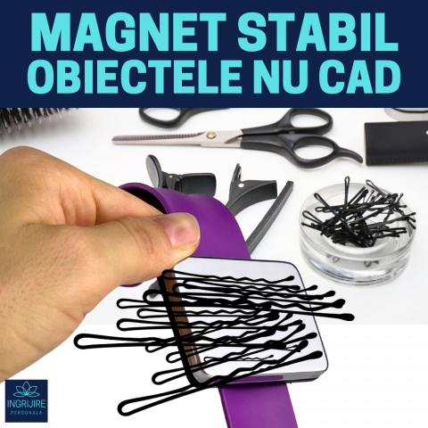 Bratara Magnetica din Silicon pentru frizerie, mov [11]