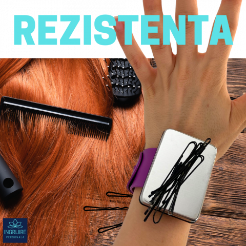 Bratara Magnetica din Silicon pentru frizerie, mov [9]
