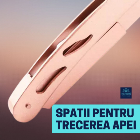 Brici cu lama interschimbabila, otel inoxidabil, Rose gold [20]