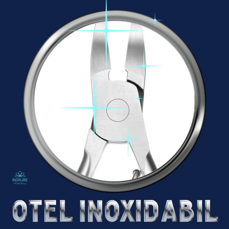 Cleste pedichiura nude, pentru unghii dure [3]