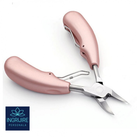 Cleste pedichiura nude, pentru unghii dure [5]