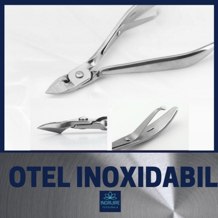 Cleste pentru cuticule silver - otel inoxidabil [12]