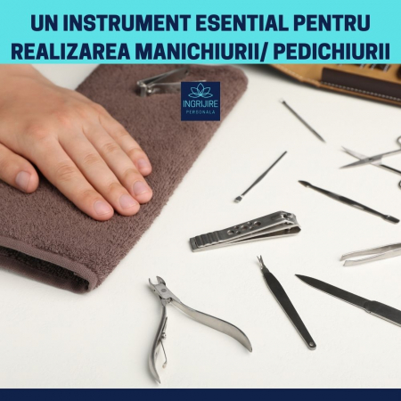Cleste pentru cuticule silver - otel inoxidabil [15]