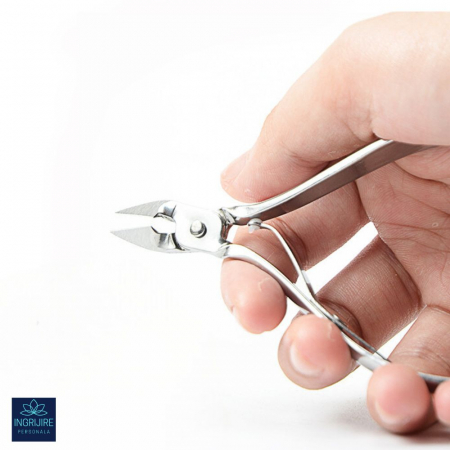 Cleste pentru cuticule silver - otel inoxidabil [19]