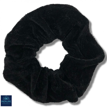 Agrafe si elastice de par - Elastic de par - scrunchie black