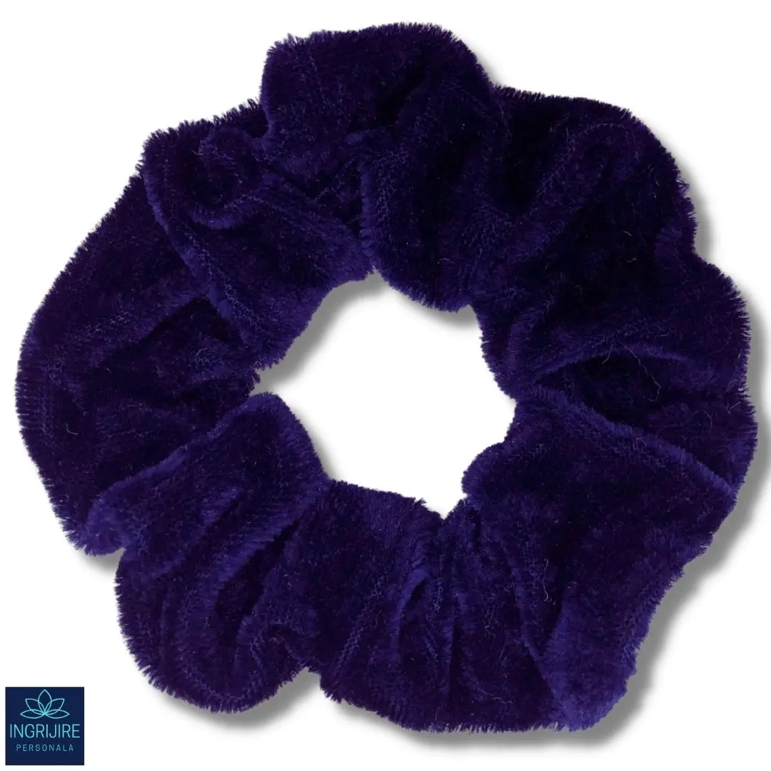 Agrafe si elastice de par - Elastic de par - scrunchie blue