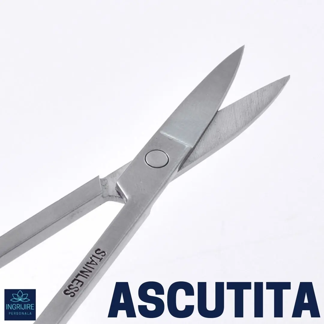 Forfecuta pentru cosmetizare par - otel inoxidabil [2]