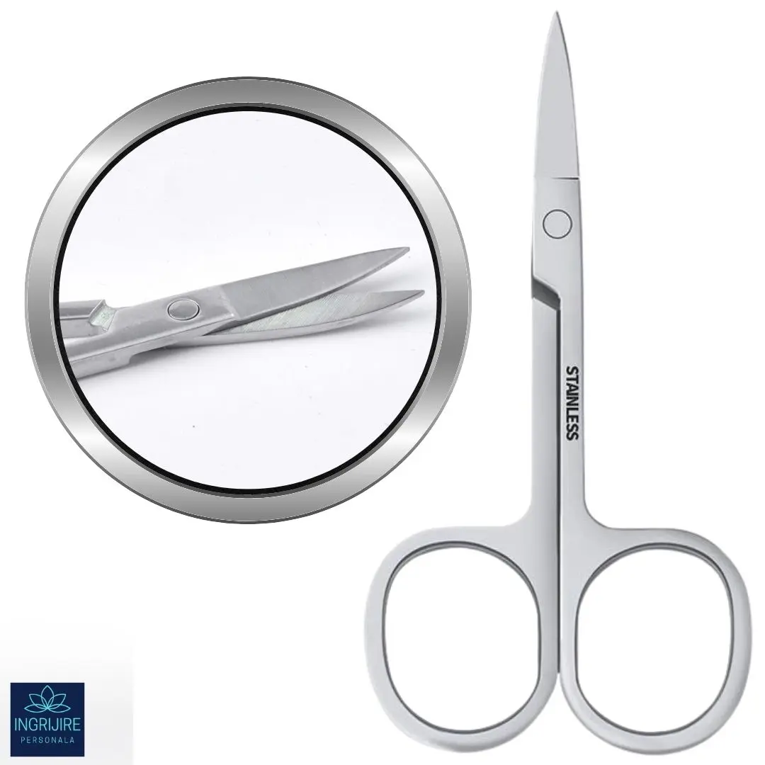 Makeup - Forfecuta pentru cosmetizare par - otel inoxidabil