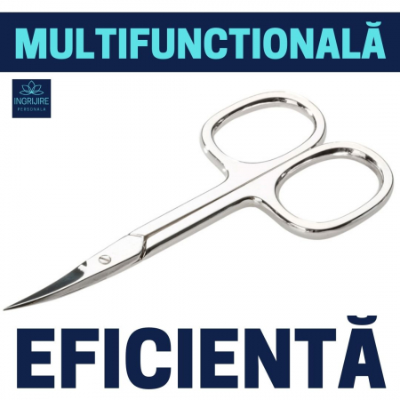 Forfecuta pentru cuticule curbata si ingusta, varf ascutit [1]