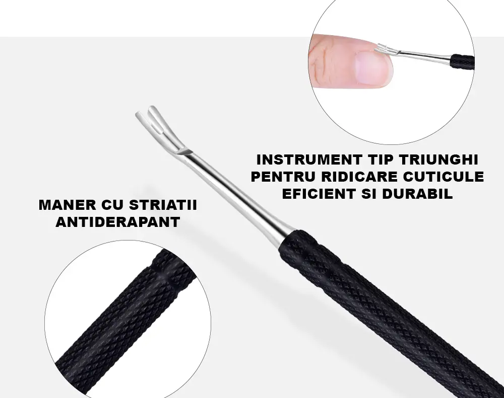 Instrument 2 in 1 impingator cuticule si curatare reziduri [4]