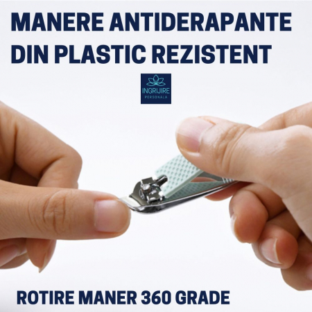 KIT ESSENTIALS  (1Unghiera dreapta+ 1 unghiera inclinata + pila )  pentru manichiura [3]