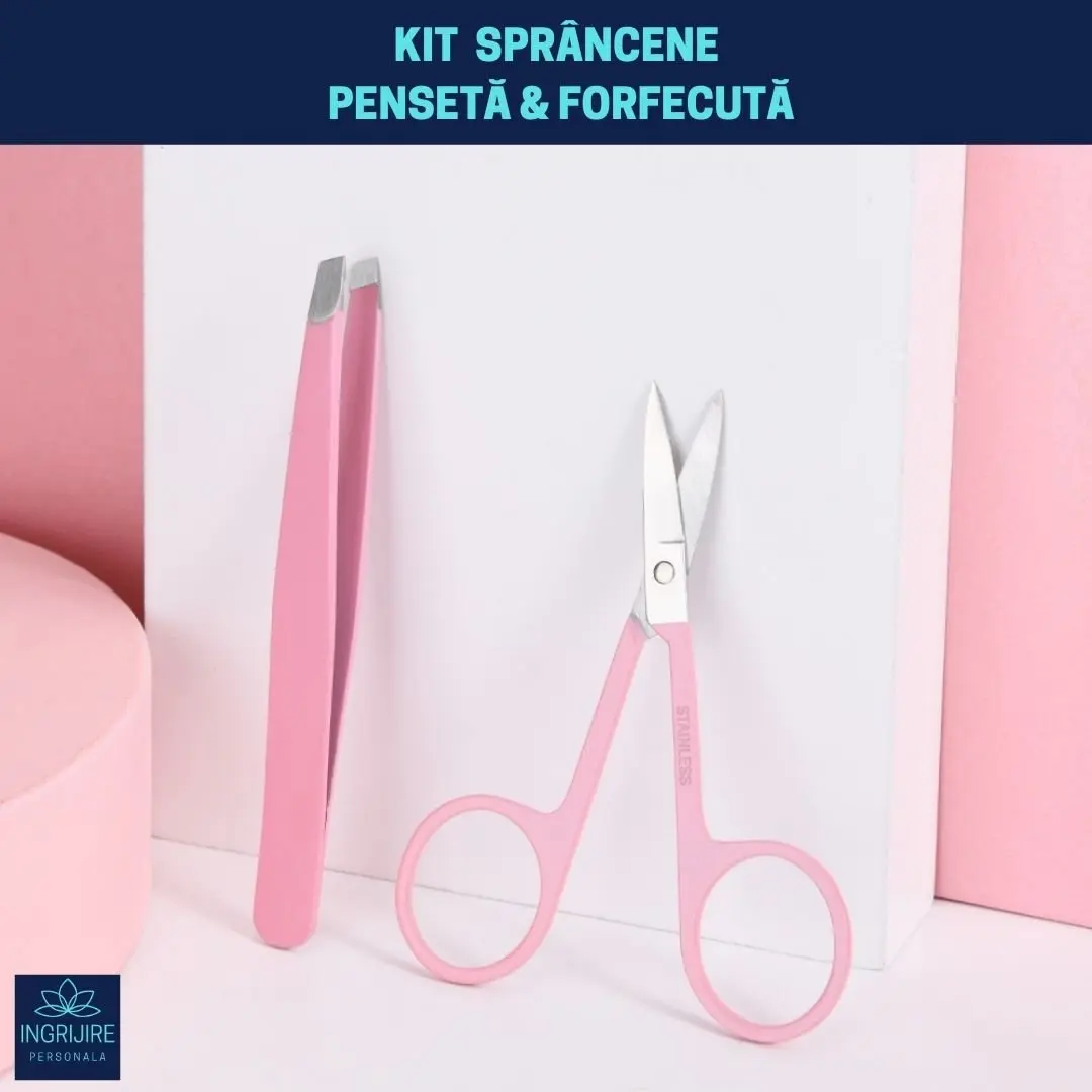 KIT ESSENTIALS  (PENSETA + FORFECUTA)  pentru ingrijirea personala [1]