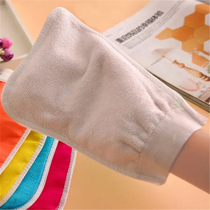 Manusa pentru exfoliere piele, pentru baie 2 nivele de abraziune