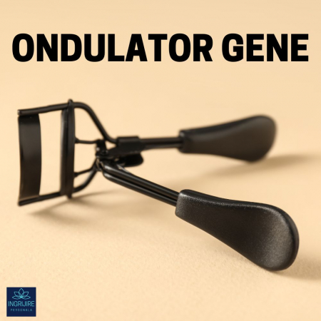Ondulator gene tip cleste, otel inoxidabil - black matte [1]