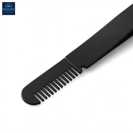 Penseta multifunctionala cu pieptan pentru cosmetizarea sprancenelor [9]