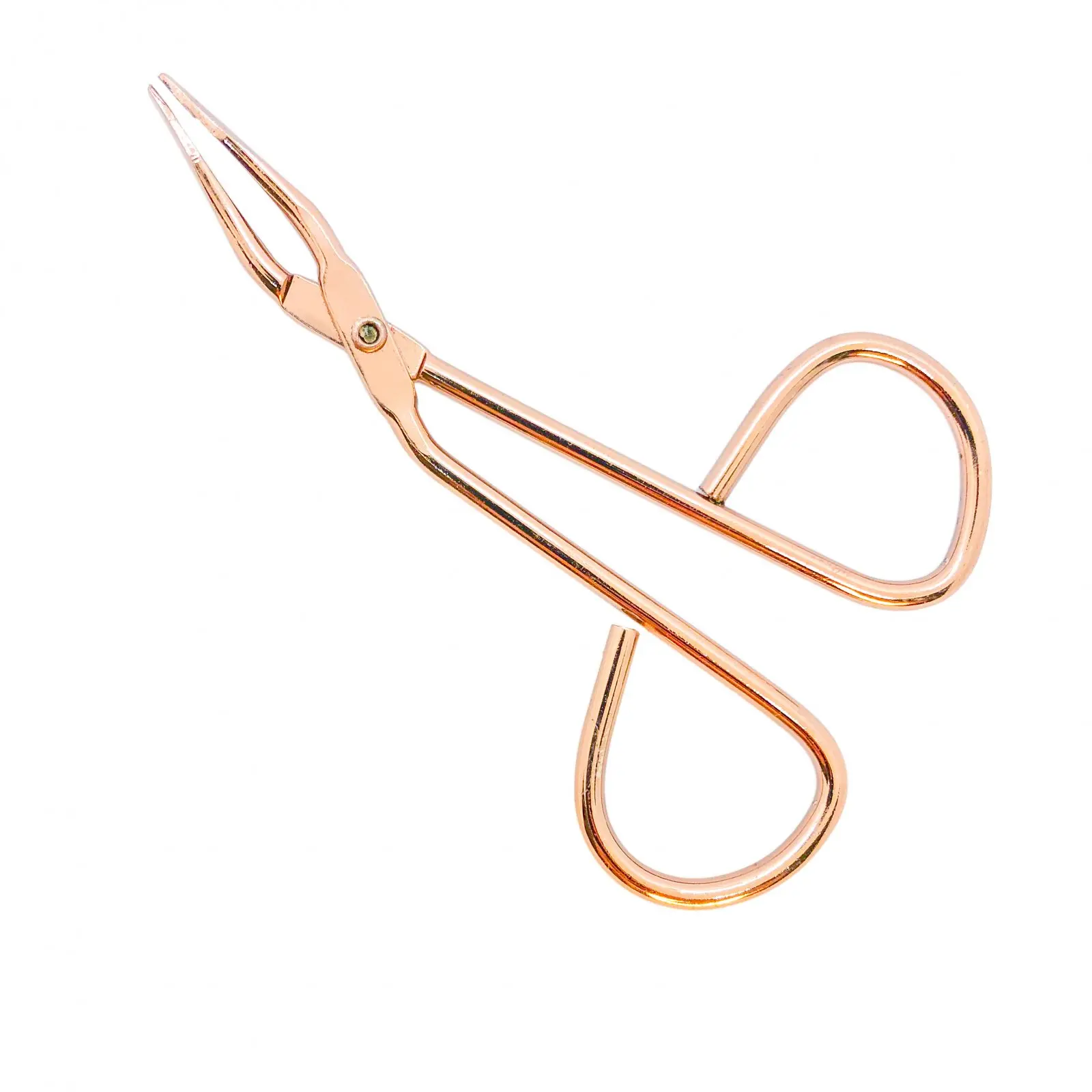 Pensete - Penseta tip cleste, otel inoxidabil, rose gold