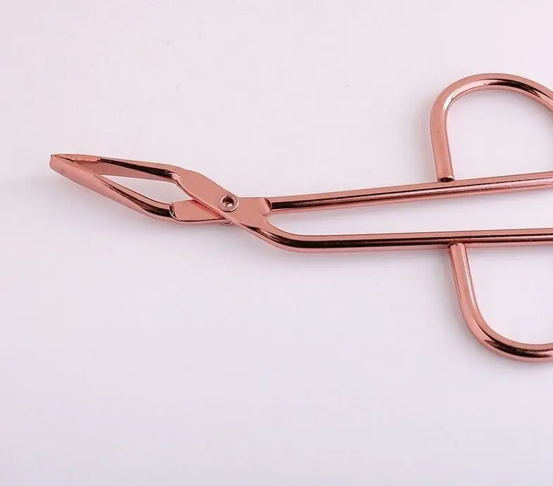Penseta tip cleste, otel inoxidabil, rose gold [5]