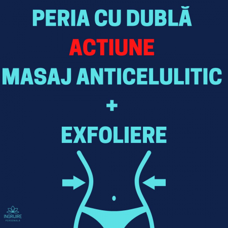Perie de baie din lemn de bambus cu bulbi pentru masaj si exfoliere, rezistenta la apa [8]