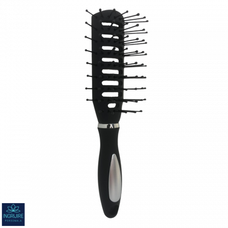 Perii de par - Perie de par cu aerisire, mini, BLACK