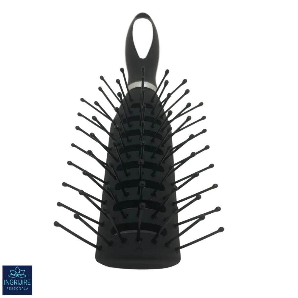 Perie de par cu aerisire, mini, BLACK [2]