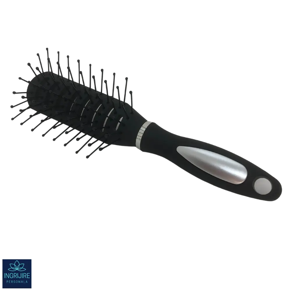 Perie de par cu aerisire, mini, BLACK [1]