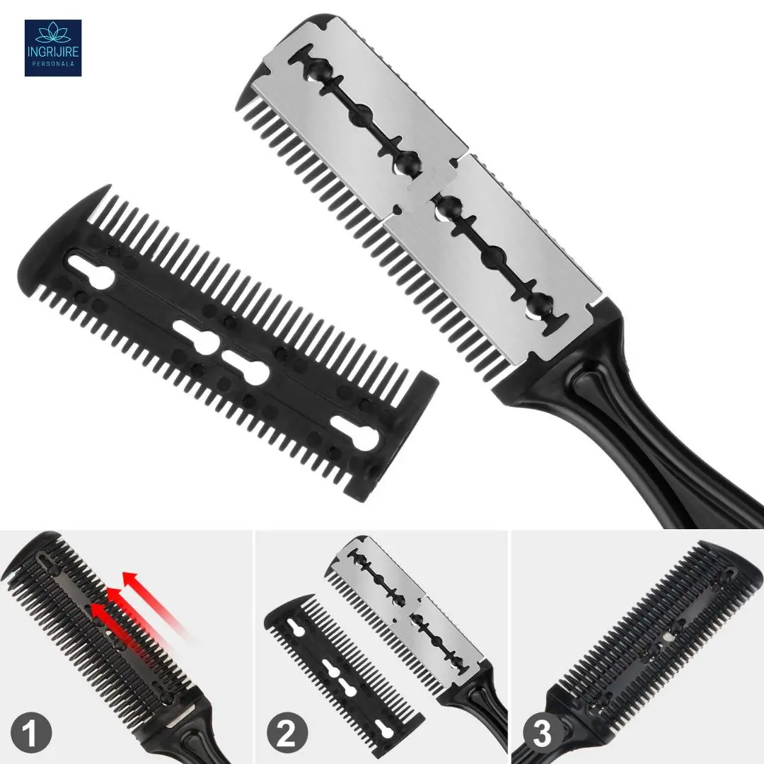 Pieptan pentru filat cu 2 lame interschimbabile [3]