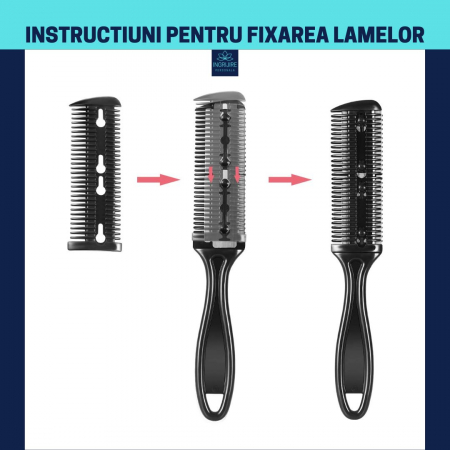 Pieptan pentru filat cu 2 lame interschimbabile [4]