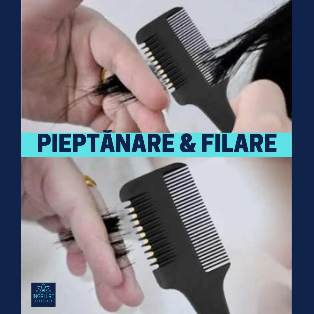 Pieptan pentru filat cu lama interschimbabila [1]