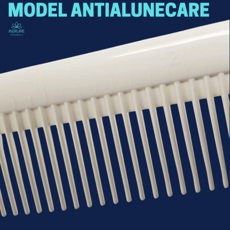 Pieptan pentru frizerie cu gradatie, crem [14]