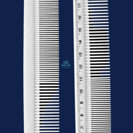 Pieptan pentru frizerie cu gradatie, crem [11]