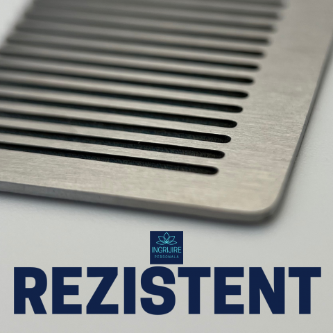 Pieptene pentru contur barba, silver [5]