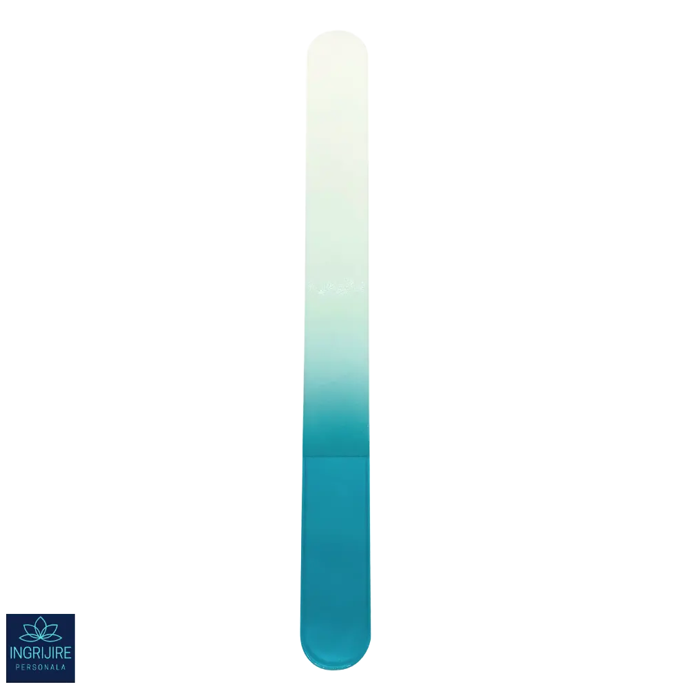 Pila din sticla pentru unghii, 20 cm