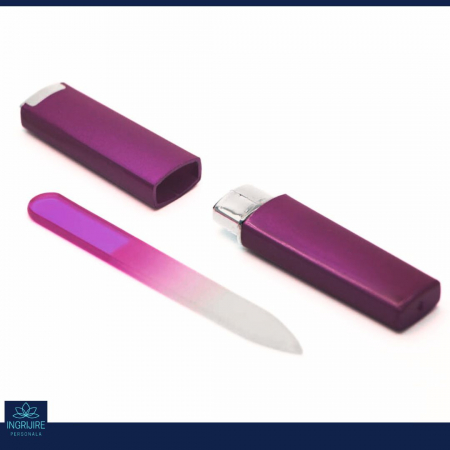 Pila din sticla pentru unghii, mov [9]