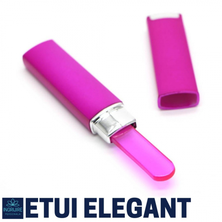 Pila din sticla pentru unghii, roz [1]