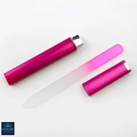 Pila din sticla pentru unghii, roz [5]