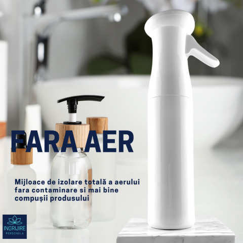 Pulverizator frizerie, long press white, 200 ml [2]