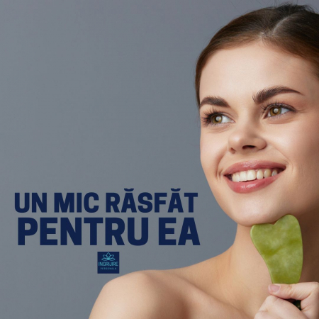 Roller cu piatra + piatra gua shua pentru masaj [11]
