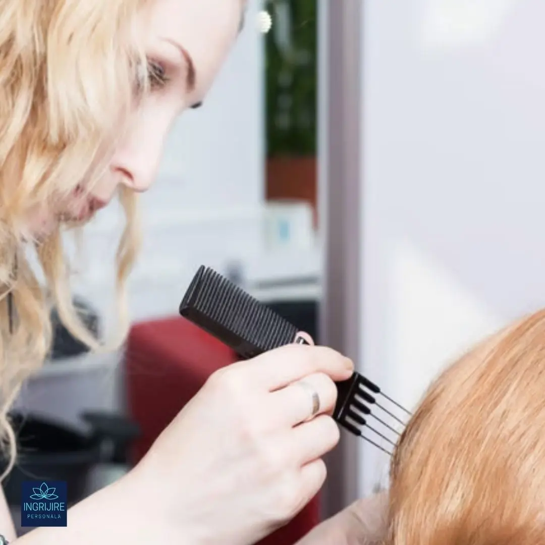 Set 10 piepteni cu carcasa pentru coafor / frizerie [5]