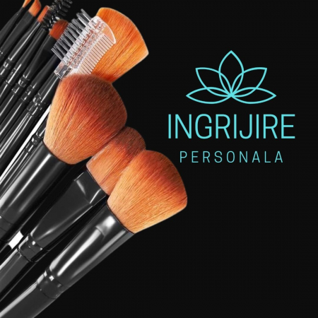 Set 12 pensule Black Elegance, machiaj profesional, cilindru transport [35]