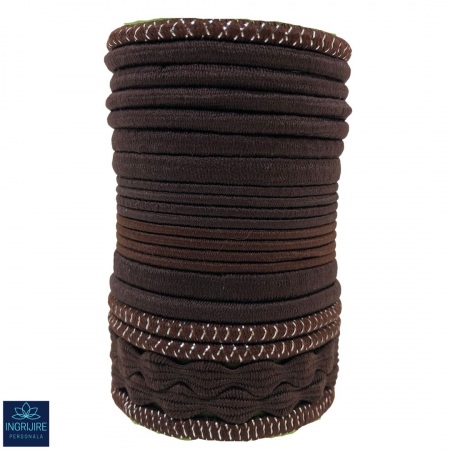 Set 24 Elastice de par Brown [0]