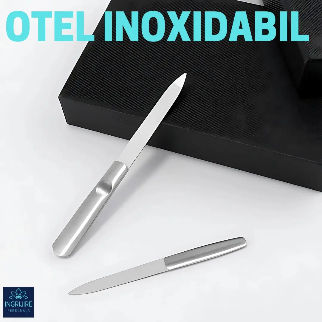 Set complet pentru pedichiura, 4 piese, otel inoxidabil, Black [4]