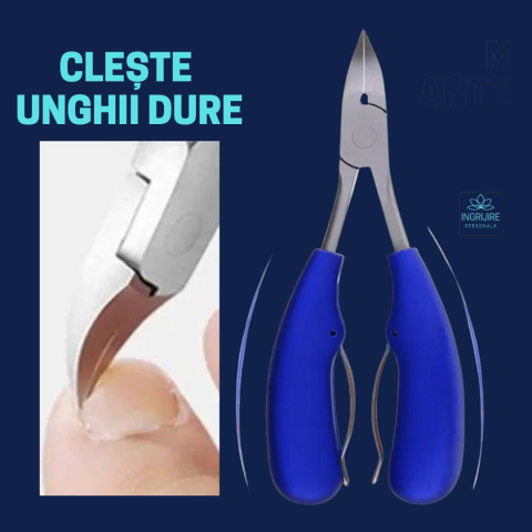 Set complet pentru pedichiura, 4 piese, otel inoxidabil, Blue [1]
