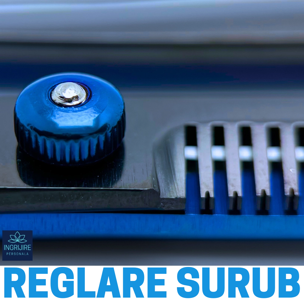 Set de 2 foarfece de tuns si filat 6''- black&blue [5]