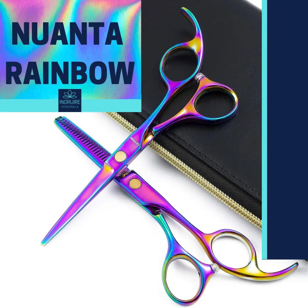 Set de 2 foarfece de tuns si filat 6''- Multicolor [1]