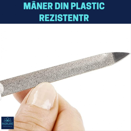 Set de 2 pile din otel inoxidabil si maner din plastic dur [11]