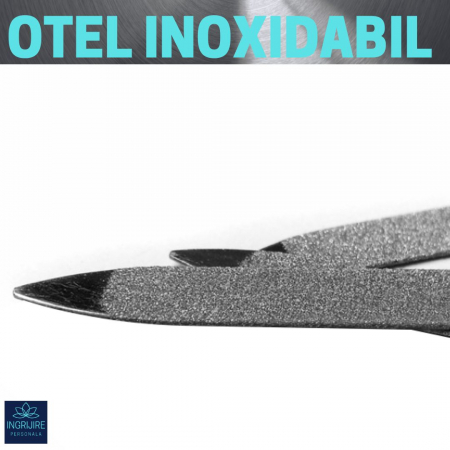 Set de 2 pile din otel inoxidabil si maner din plastic dur [8]