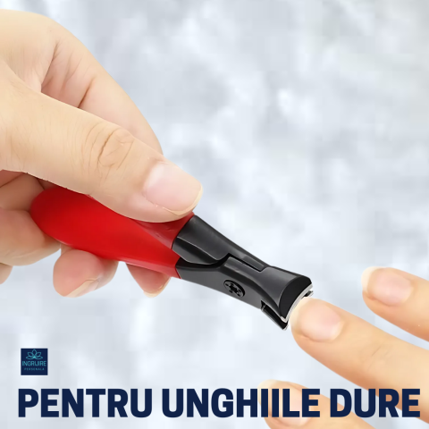 Set de 2 unghiere pentru pedichiura cu deschidere mare, red&green [1]