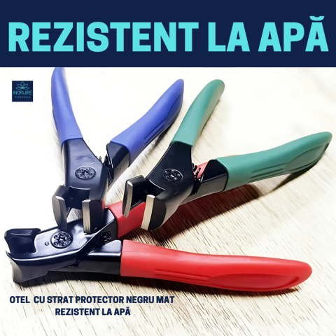 Set de 2 unghiere pentru pedichiura cu deschidere mare, red&green [5]