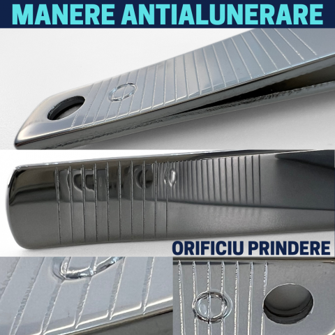 Set de 3 unghiere pentru manichiura&pedichiura cu colector, otel inoxidabil [4]